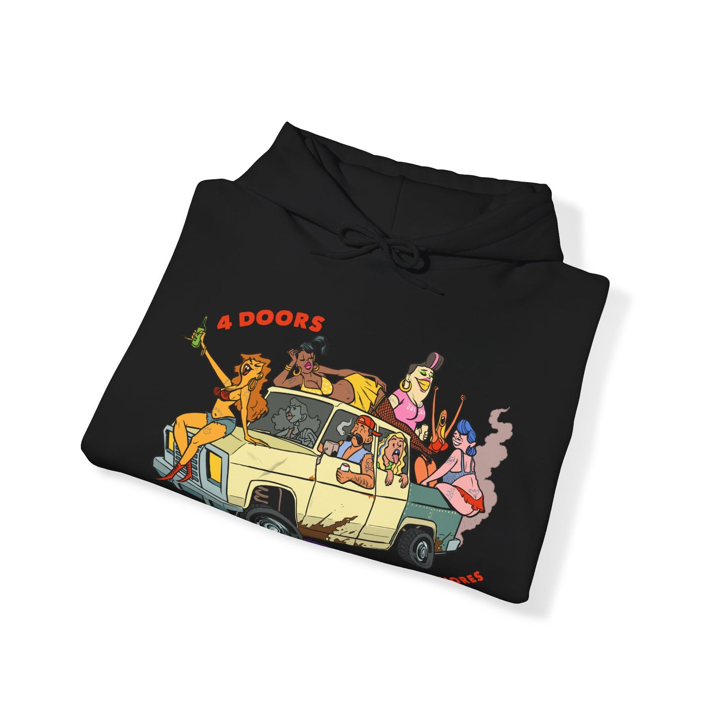 4 Doors For More Whores Hoodie