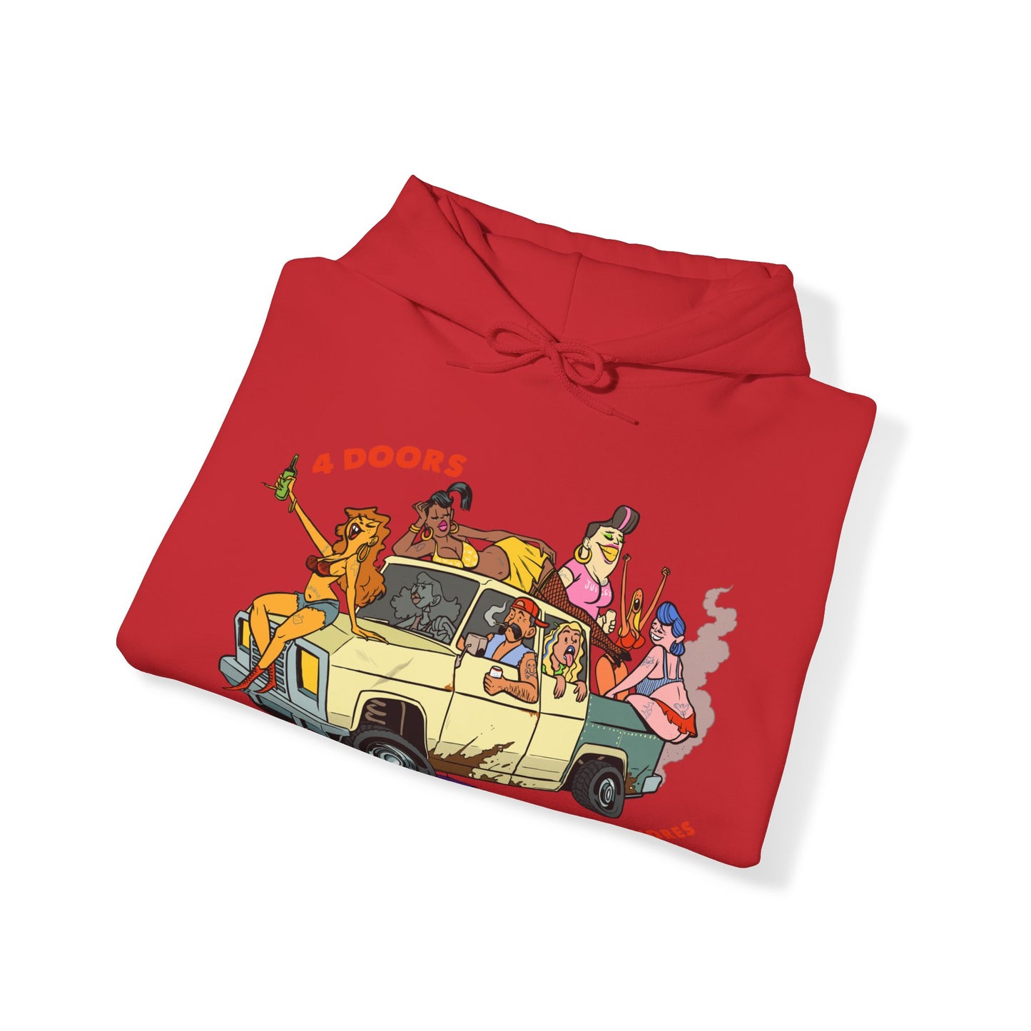 4 Doors For More Whores Hoodie