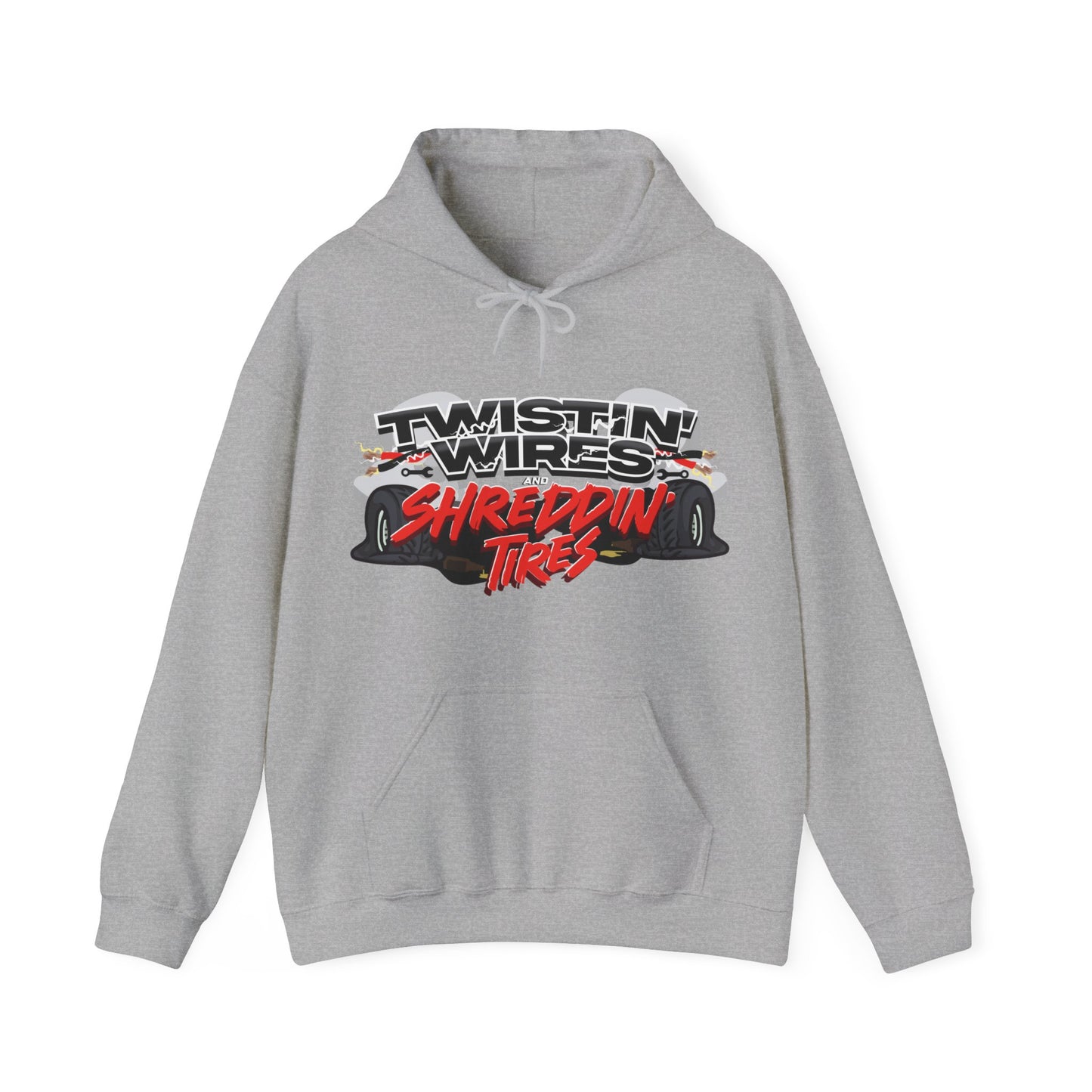 Twistin Wires & Shreddin Tires Hoodie