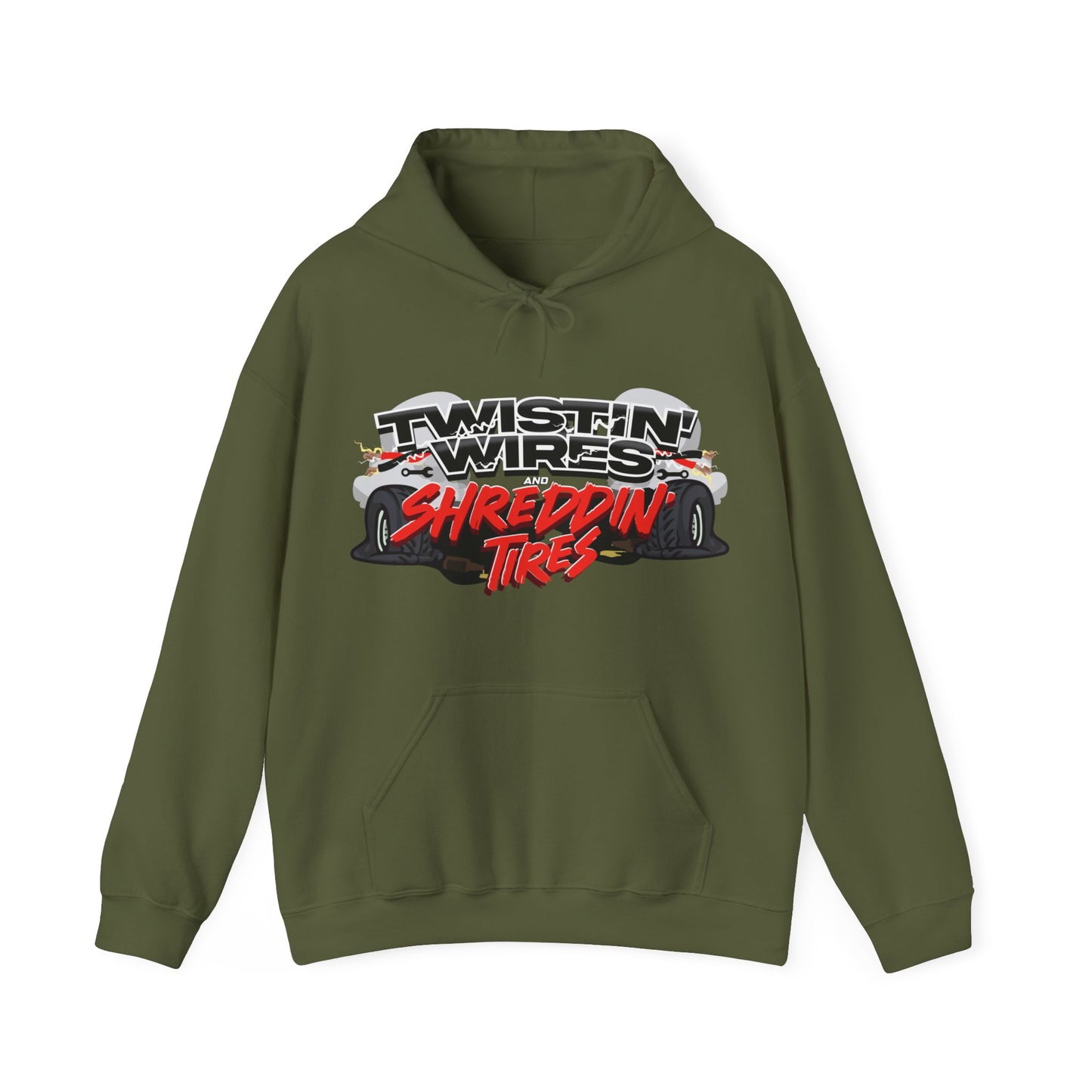 Twistin Wires & Shreddin Tires Hoodie