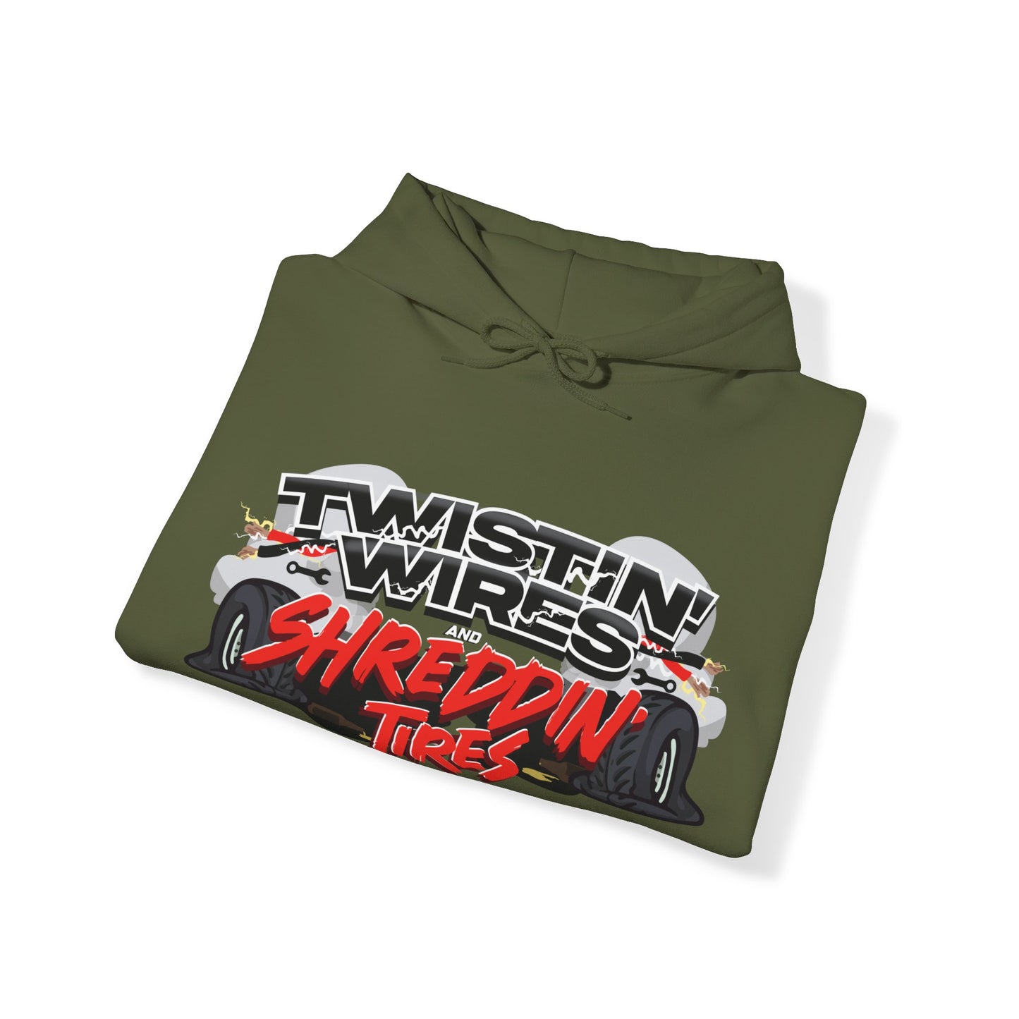 Twistin Wires & Shreddin Tires Hoodie