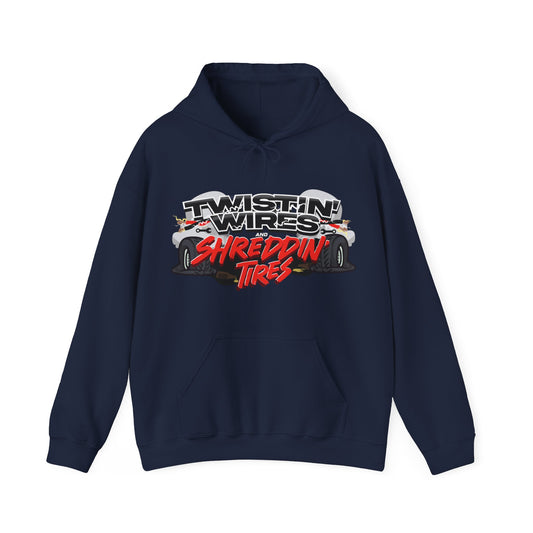 Twistin Wires & Shreddin Tires Hoodie