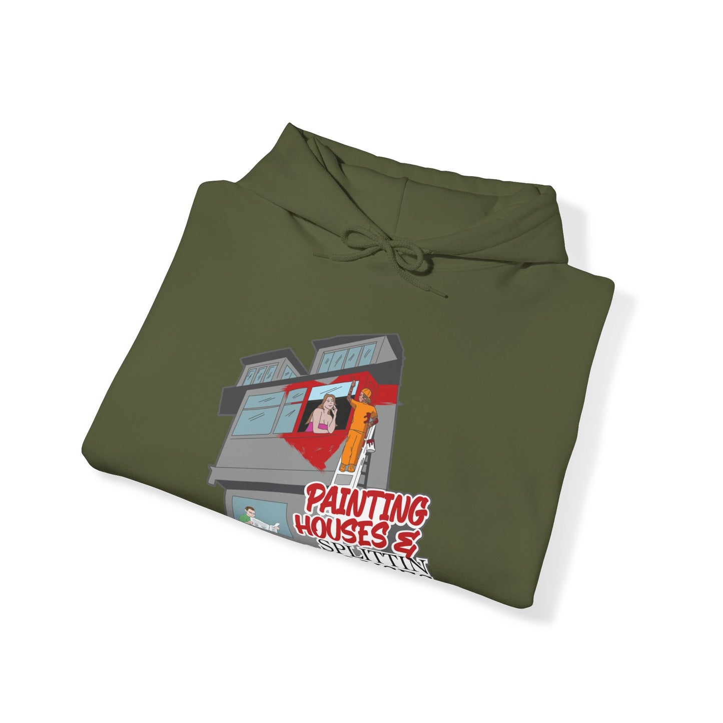 Painting Houses & Splittin Spouses Hoodie