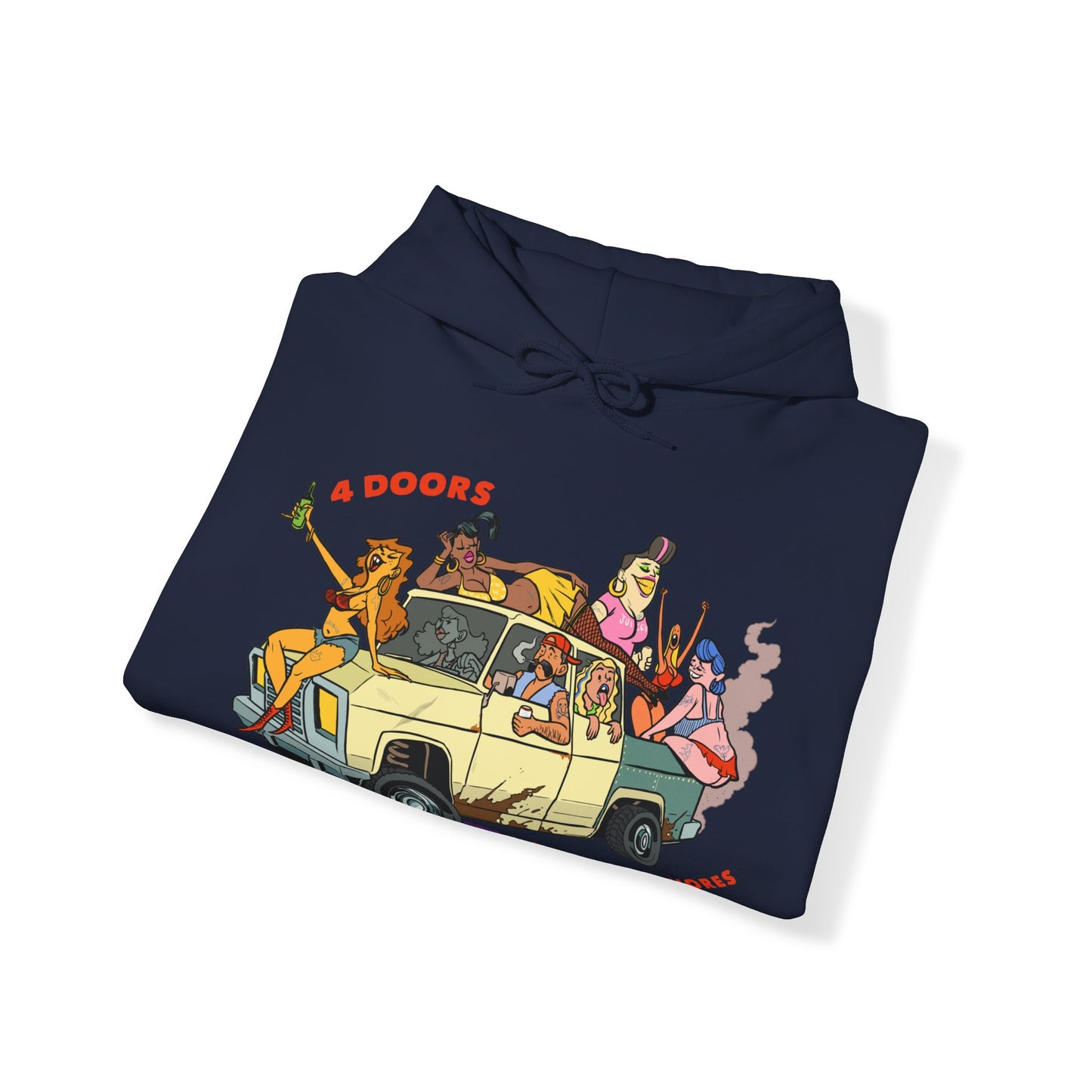 4 Doors For More Whores Hoodie