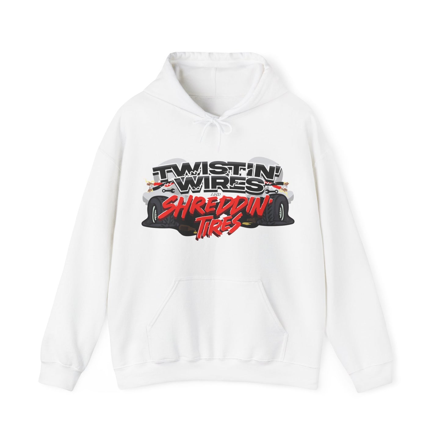Twistin Wires & Shreddin Tires Hoodie