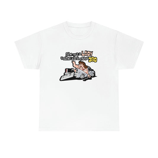 She Ain't A Lady If She Ain't Over 380 T-Shirt