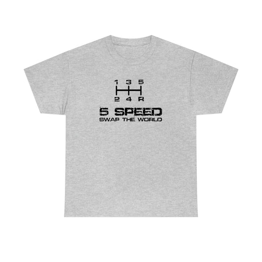 5 Speed Swap The World T-Shirt