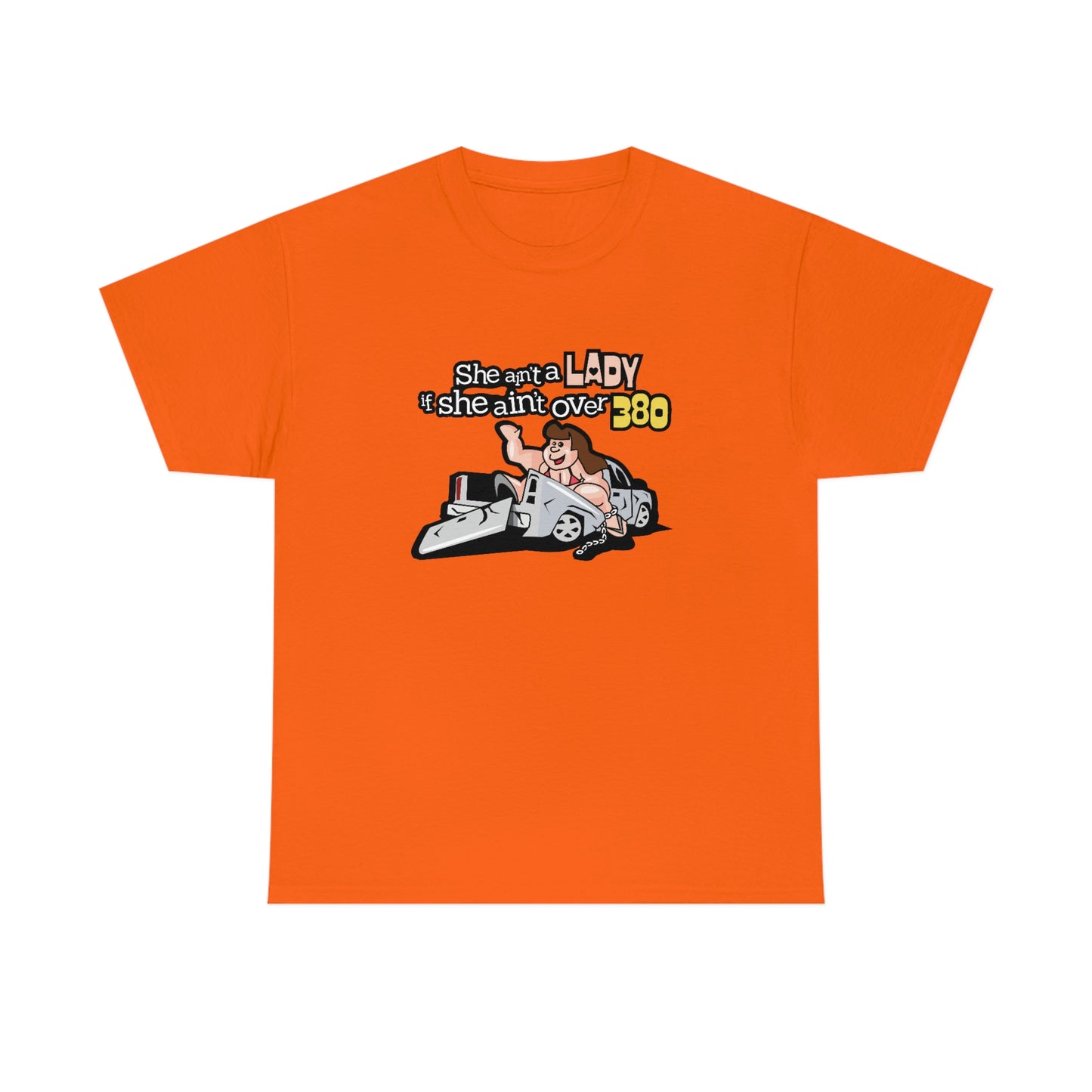 She Ain't A Lady If She Ain't Over 380 T-Shirt