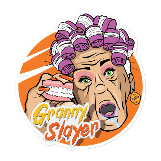 Granny Slayer Sticker