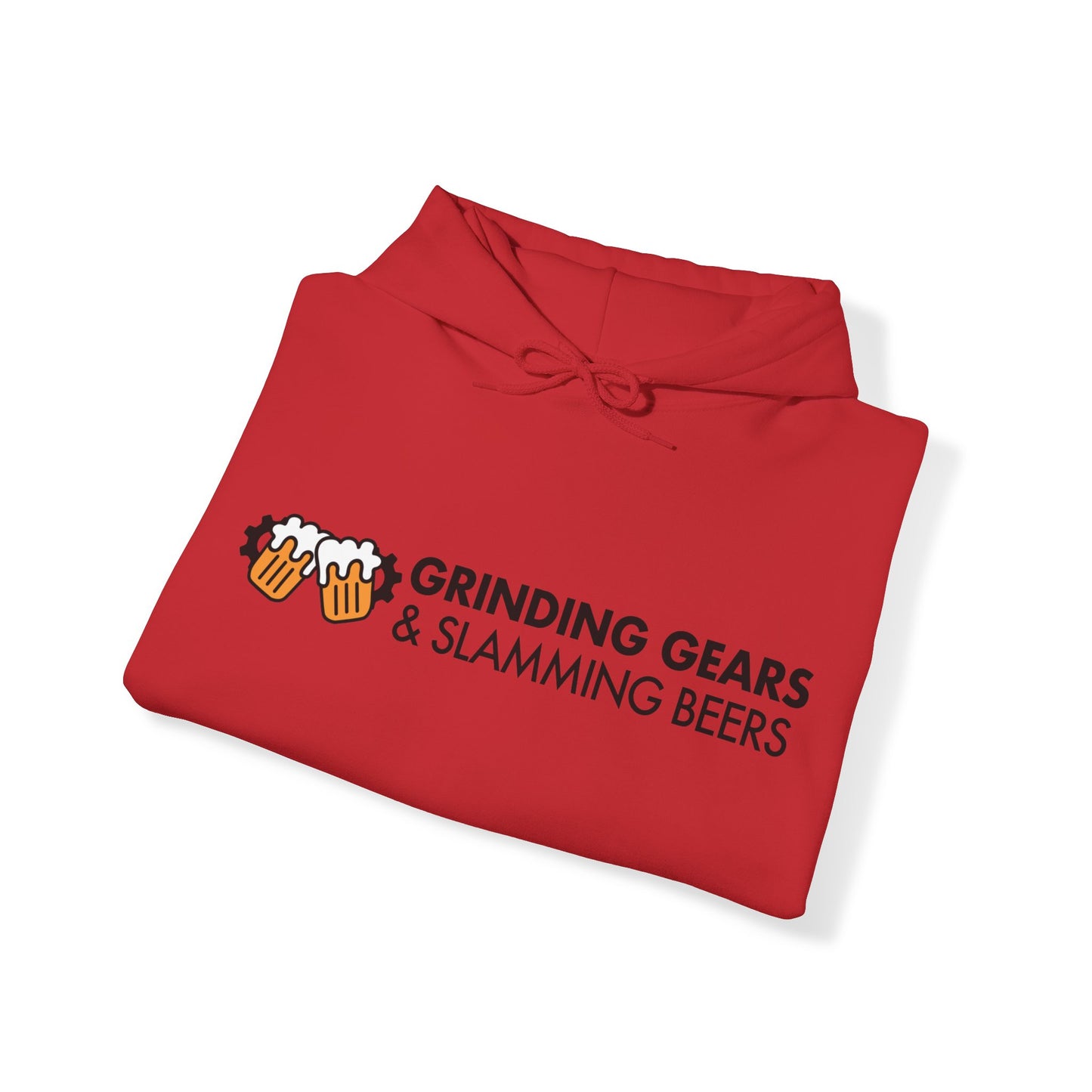 Grinding Gears & Slamming Beers Hoodie