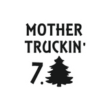 Mother Truckin 7-Tree Stickers