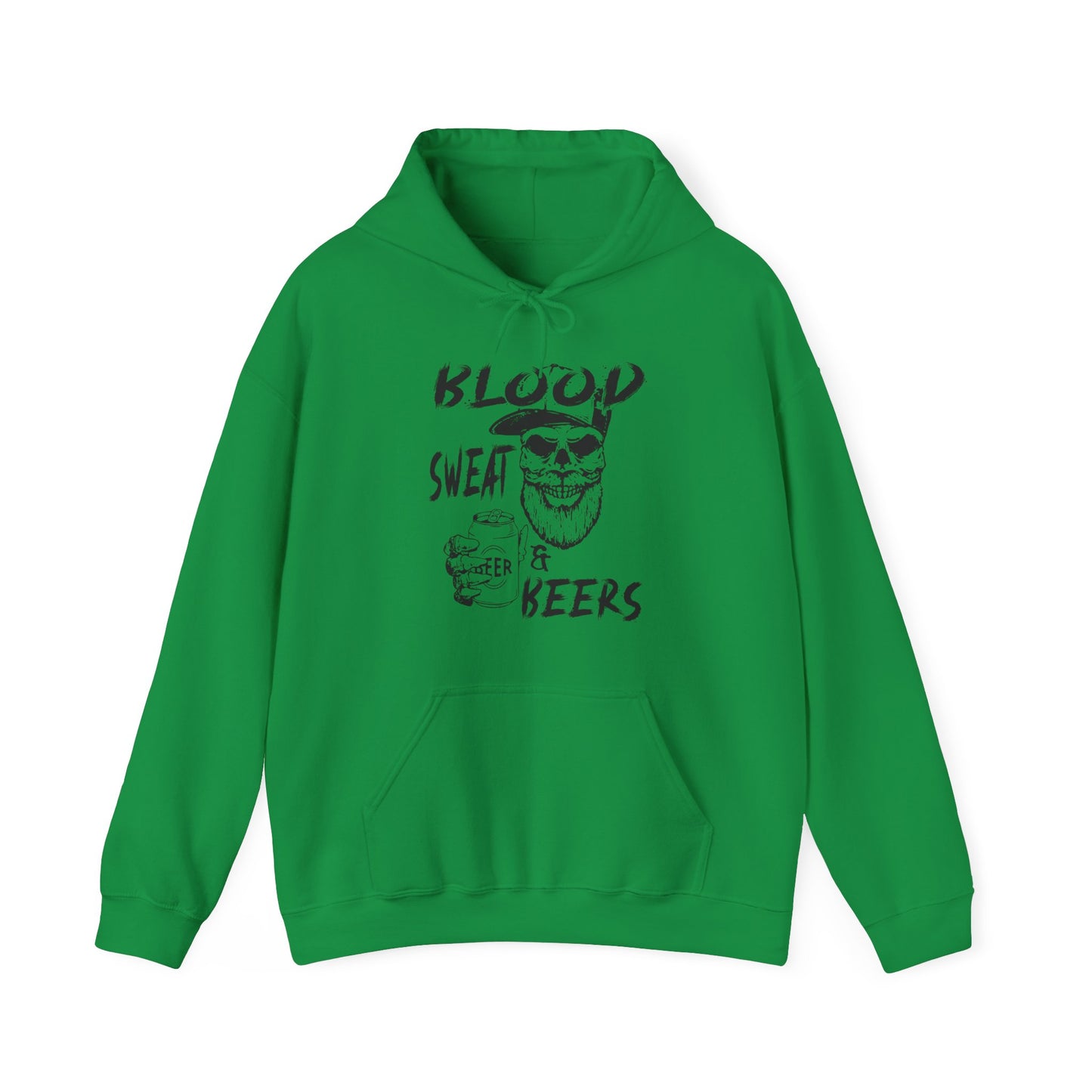 Felpa Con Cappuccio GMG Blood Sweat & Beers - Ufficiale, Morbida, Unisex - Foto 3