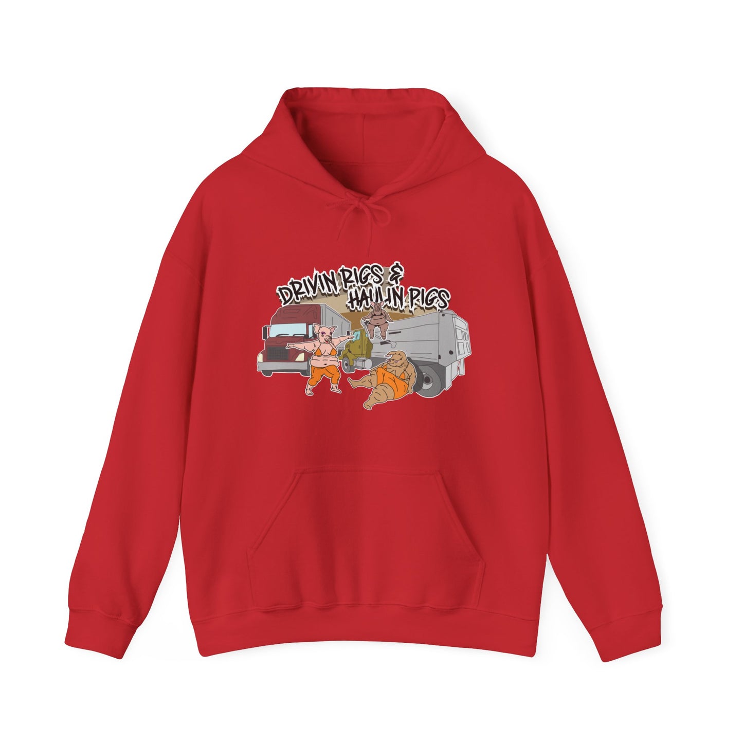 Driving Rigs & Hauling Pigs Hoodie