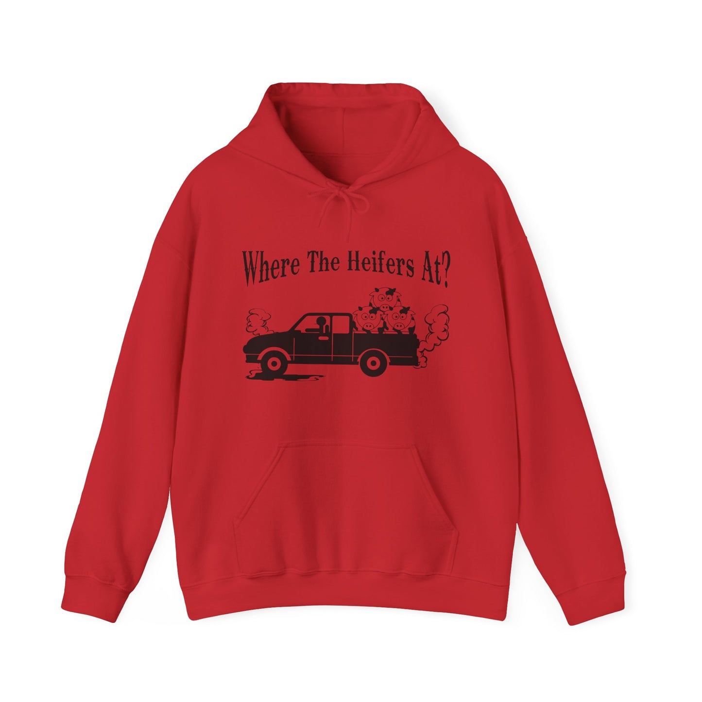 Where The Heifers At Hoodie