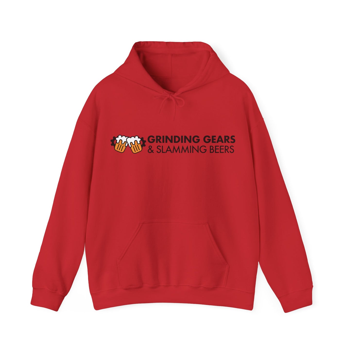 Grinding Gears & Slamming Beers Hoodie