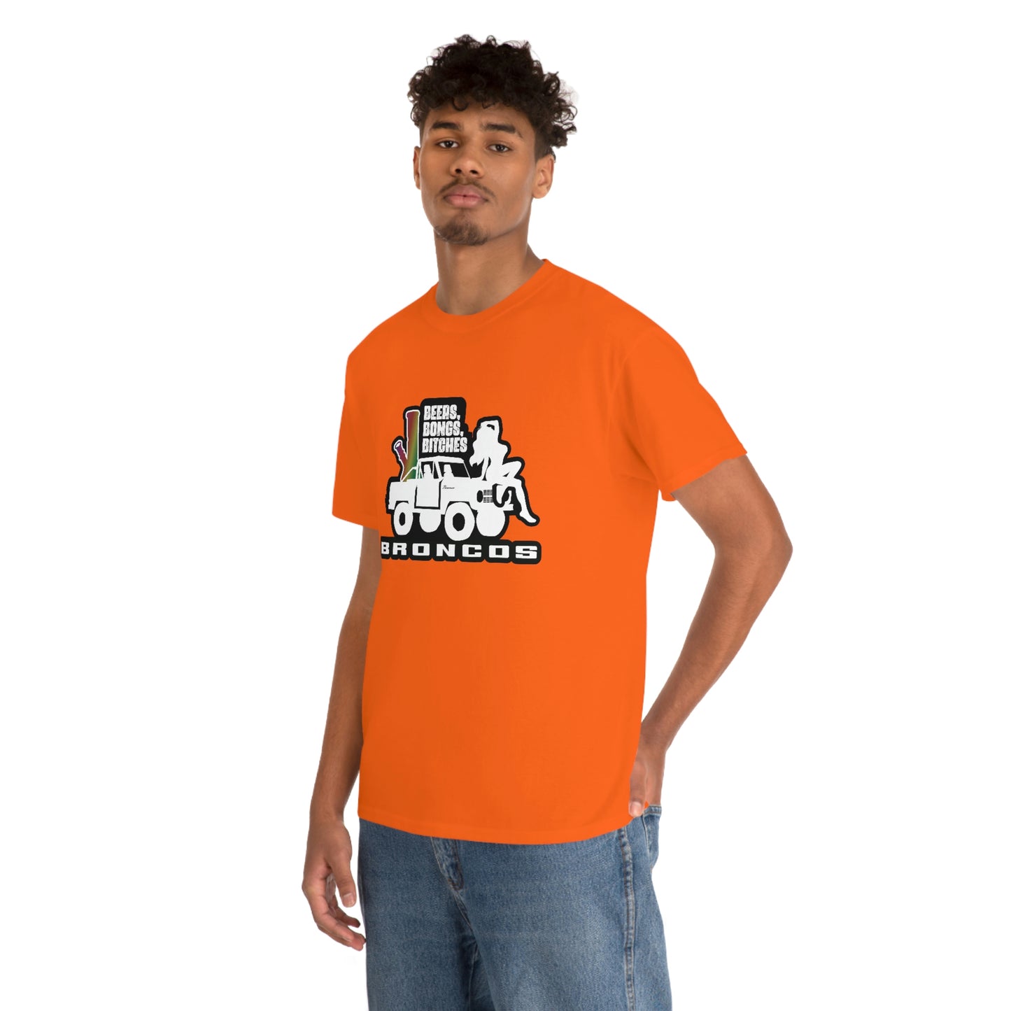 Beers Bongs Bitches & Broncos T-Shirt