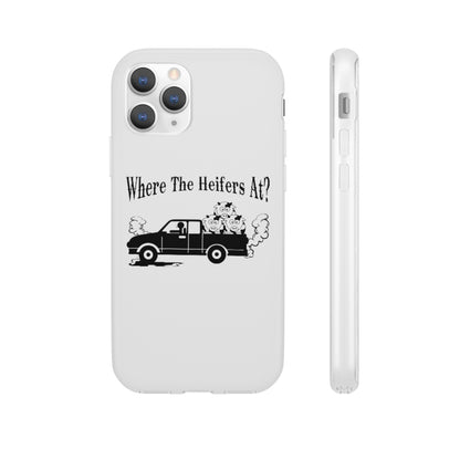 Where The Heifers At? Phone Case - backyardbroncos