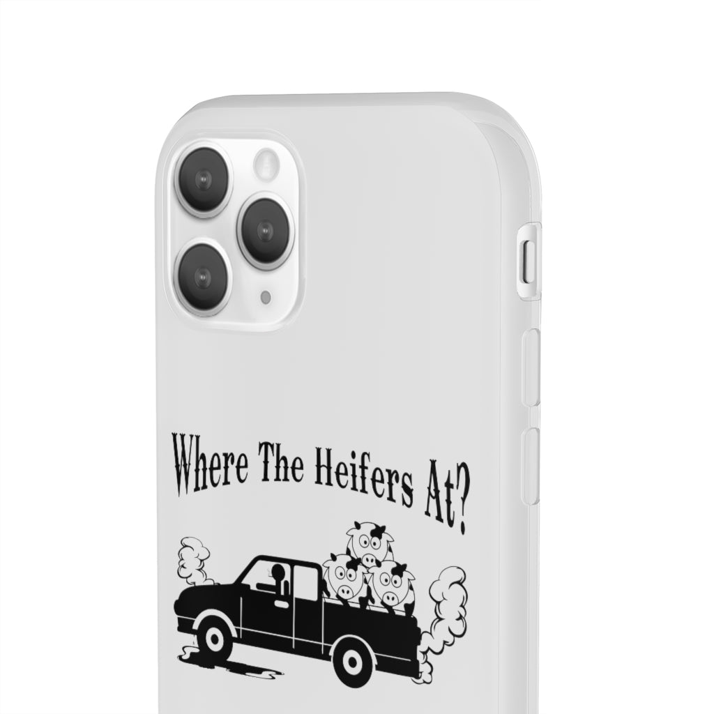 Where The Heifers At? Phone Case - backyardbroncos